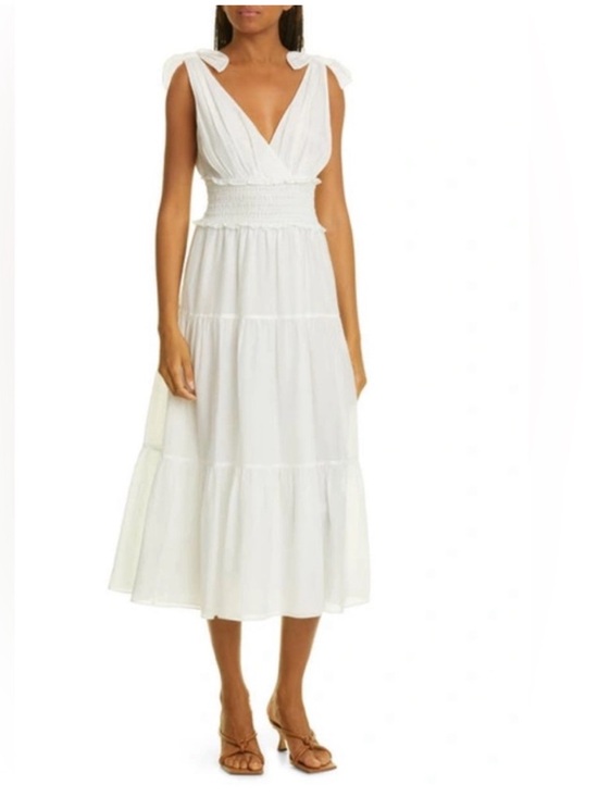 cinq a sept Dresses & Skirts - Cinq a Sept Tamar Tie Strap Tiered Smock Dress